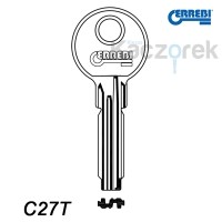Errebi 005 - klucz surowy mosiężny - C27T